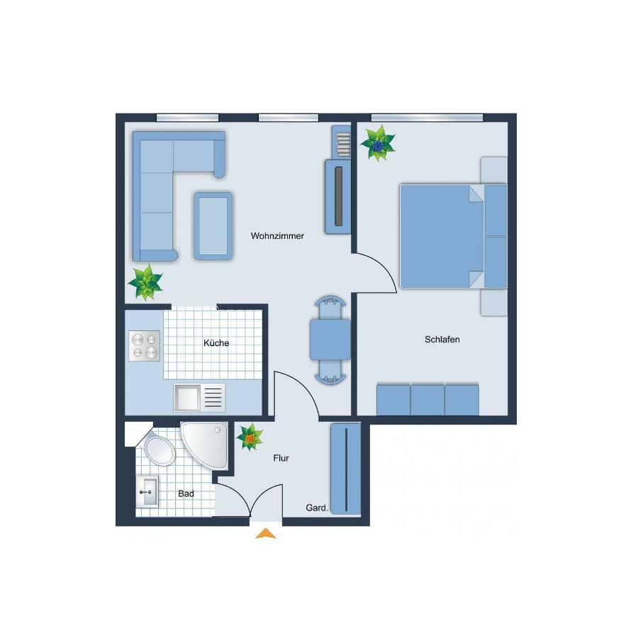 Le-citywohnung-ii Apartment Leipzig